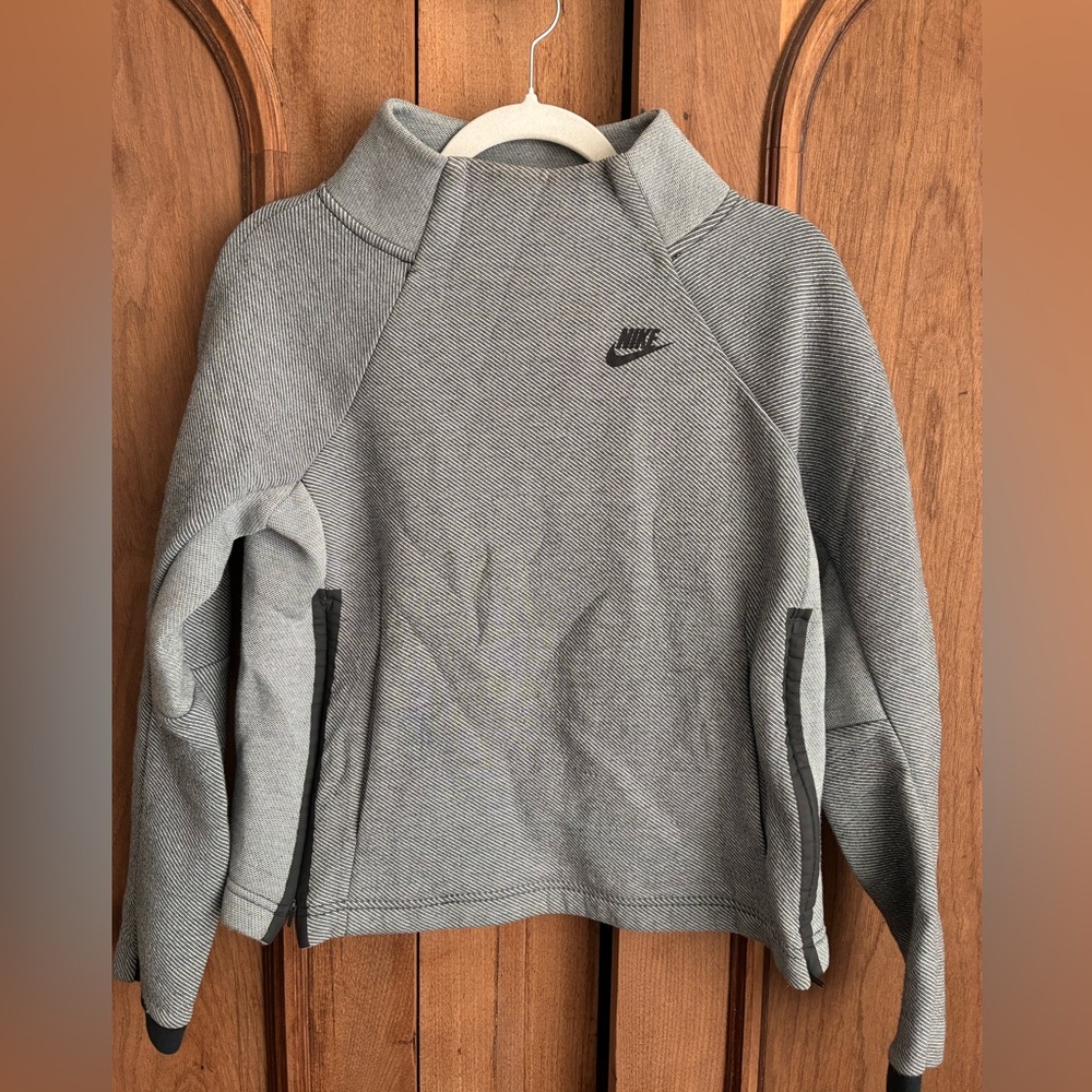 Nike Tech Pack Fleece mock-neck sweatshirt, sz sm